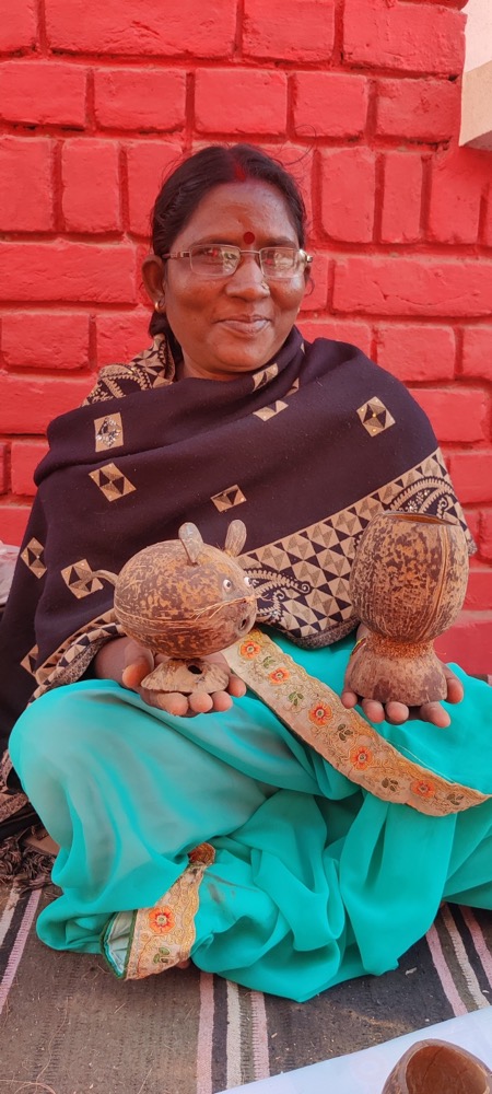 Kala se Kamaai: Coconut Handicrafts Training Program — programme photograph