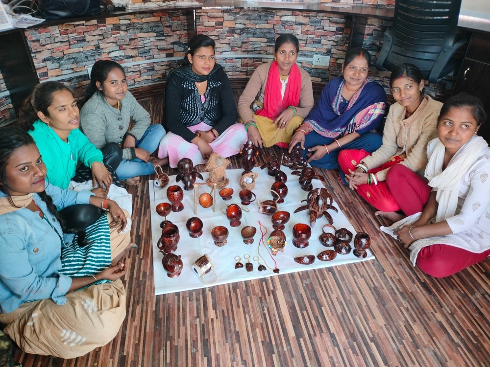 Kala se Kamaai: Coconut Handicrafts Training Program — programme photograph