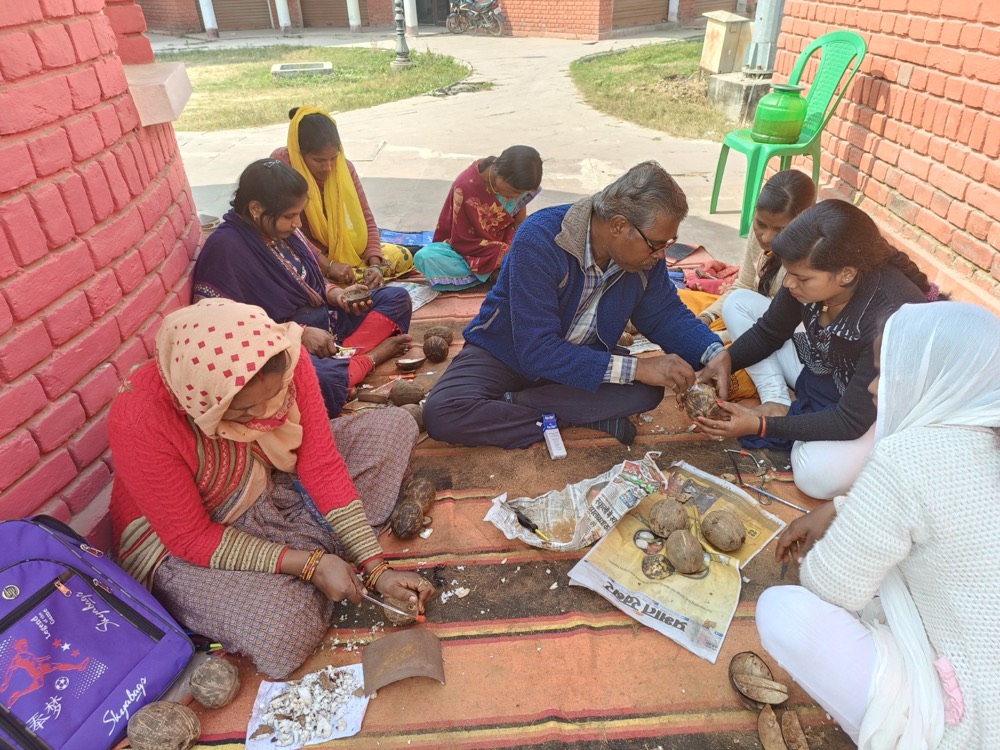 Kala se Kamaai: Coconut Handicrafts Training Program — programme photograph